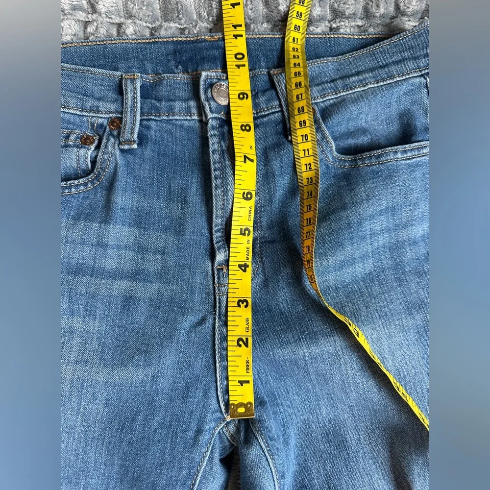 Gap mid rise plain basic long baby boot jeans - Picture 6 of 8